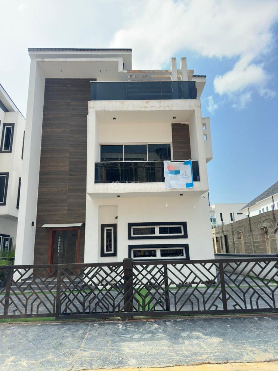 Beautiful Luxury 5 Bedroom Detached Duplex with a Swimming Pool, Chevron, Lekki, Lagos, Detached Duplex for Sale