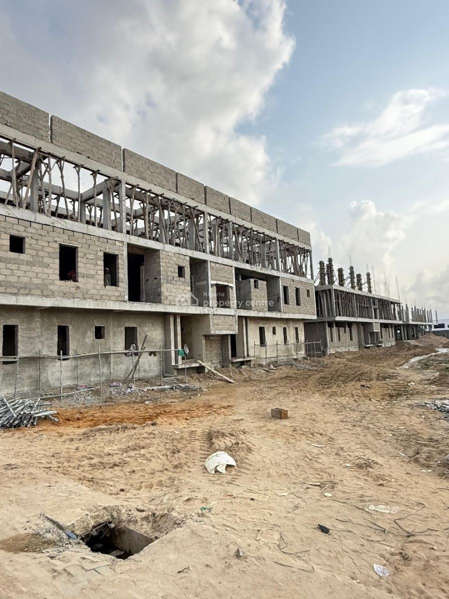 Luxury 3 Bedroom Terrace with Good Title in Secured and Serene Estate, Ogombo Road, Abraham Adesanya, Ogombo, Ajah, Lagos, Terraced Duplex for Sale