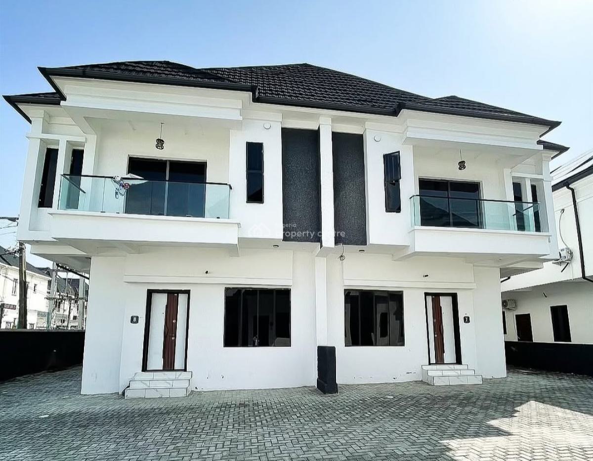 Unit of 4 Bedroom Semi Detached Duplex, Ikota, Lekki, Lagos, Semi-detached Duplex for Sale