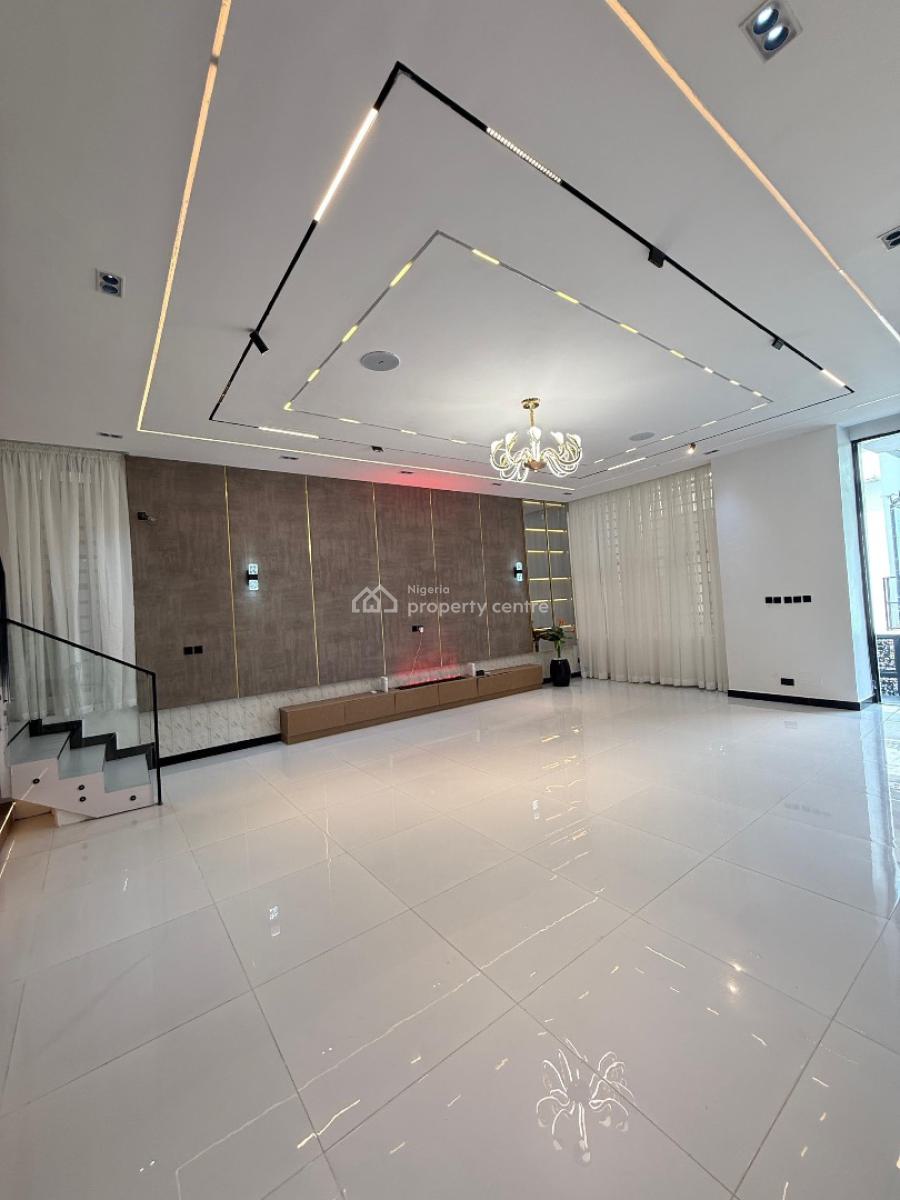 Luxury Spacious 5 Bedroom Detached Duplex with Pool and Cinema, Chevron Lekki, Lekki, Lagos, Detached Duplex for Sale