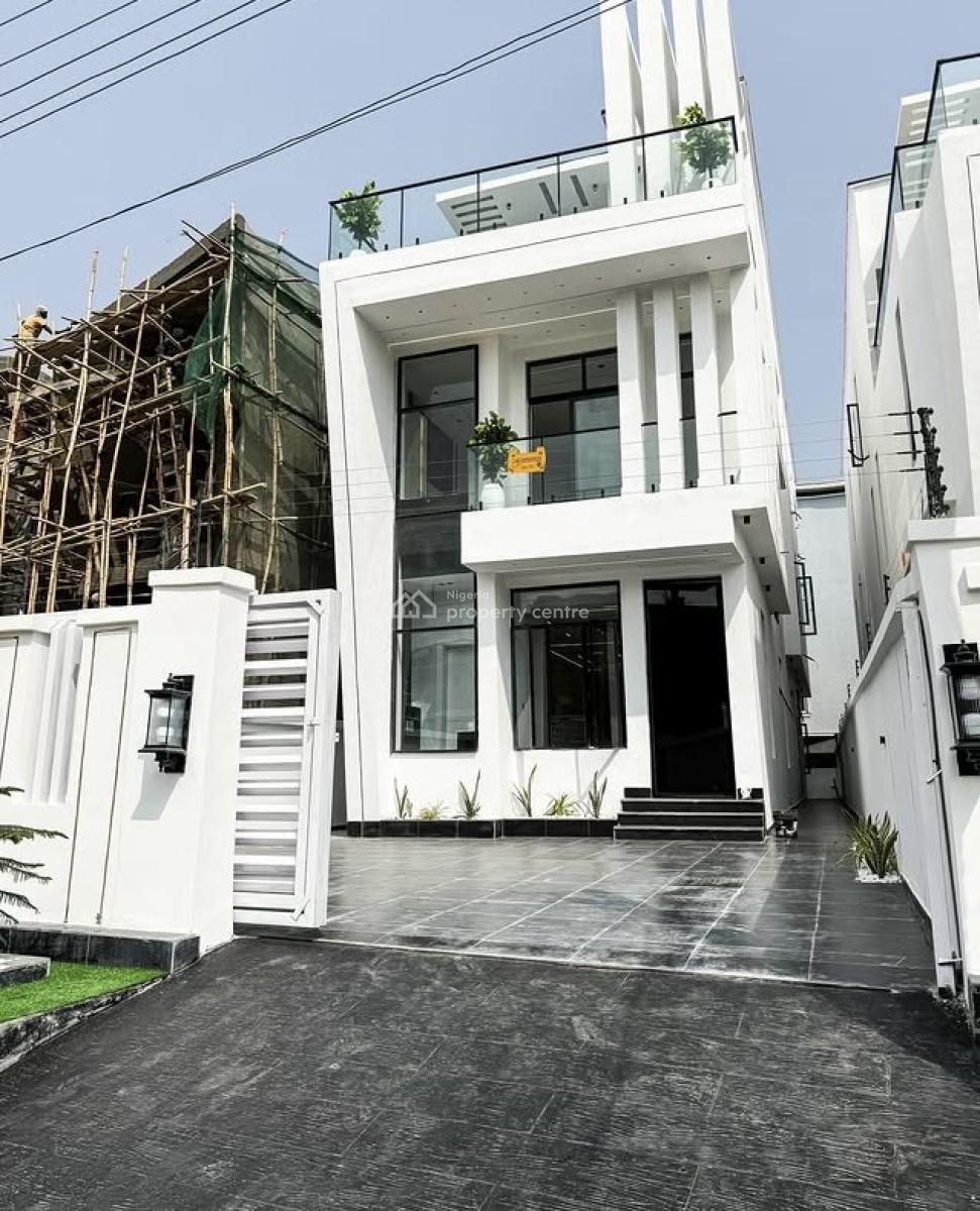 Exquisite 5 Bedroom Detached Duplex with Swimming Pool and Bq, Chevron Toll Gate, Lekki, Lagos, Detached Duplex for Sale