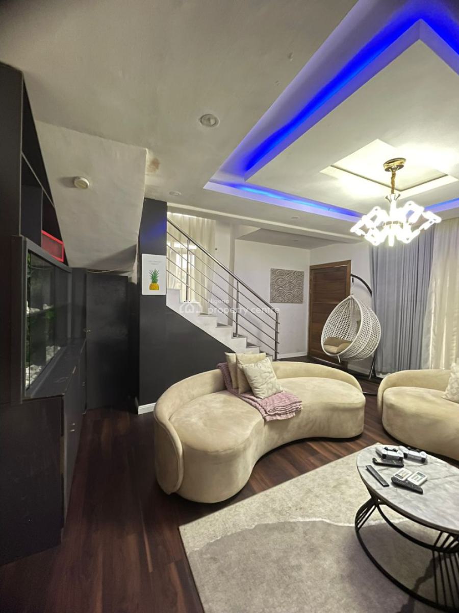 a Fully Furnished & Serviced 2 Bedroom Terrace  Duplex, Ikate, Lekki, Lagos, Terraced Duplex for Rent