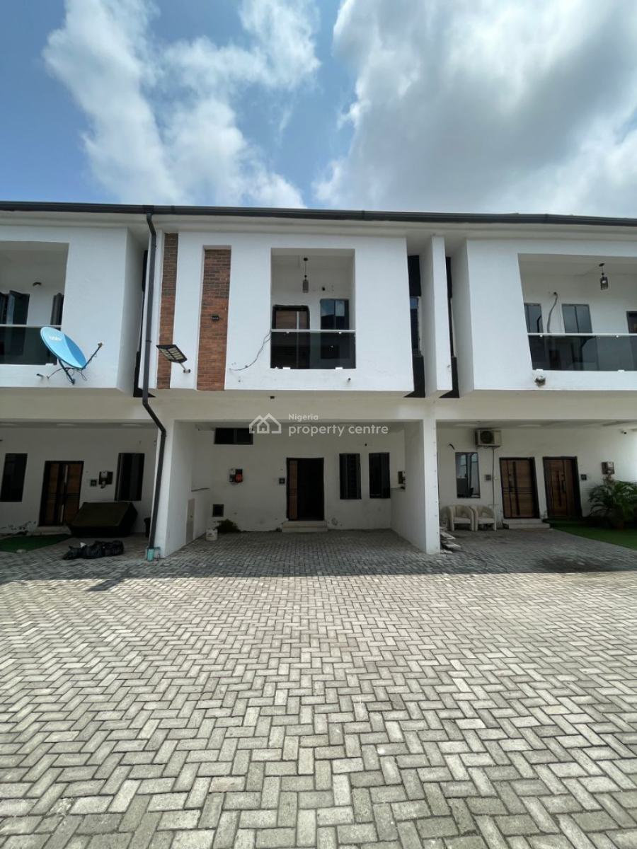 Nice 4 Bedroom Terrace Duplex, Harris Drive By Vgc, Lekki Expressway, Lekki, Lagos, Terraced Duplex for Rent
