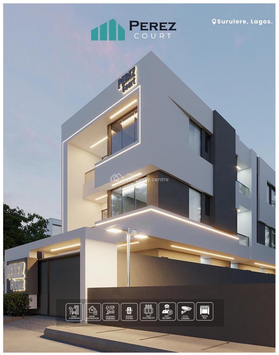 Magnificent Built Studio Apartment That Sweet for Take in, C of O, Surulere, Lagos, Self Contain (single Rooms) for Sale