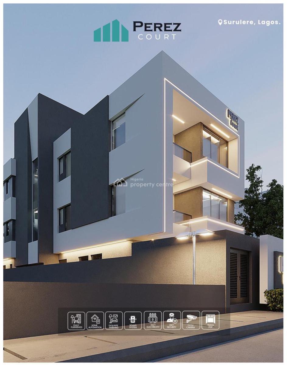 Magnificent Built Studio Apartment That Sweet for Take in, C of O, Surulere, Lagos, Self Contain (single Rooms) for Sale