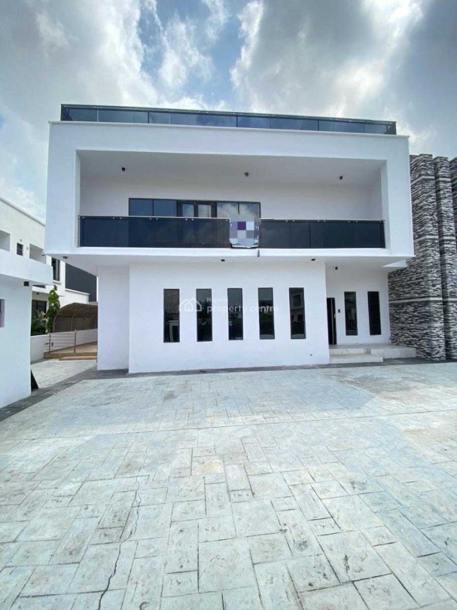Luxury 5 Bedroom Fully Detached Duplex with Bq Swimming Pool with Penthouse, Ajah, Lagos, Detached Duplex for Sale