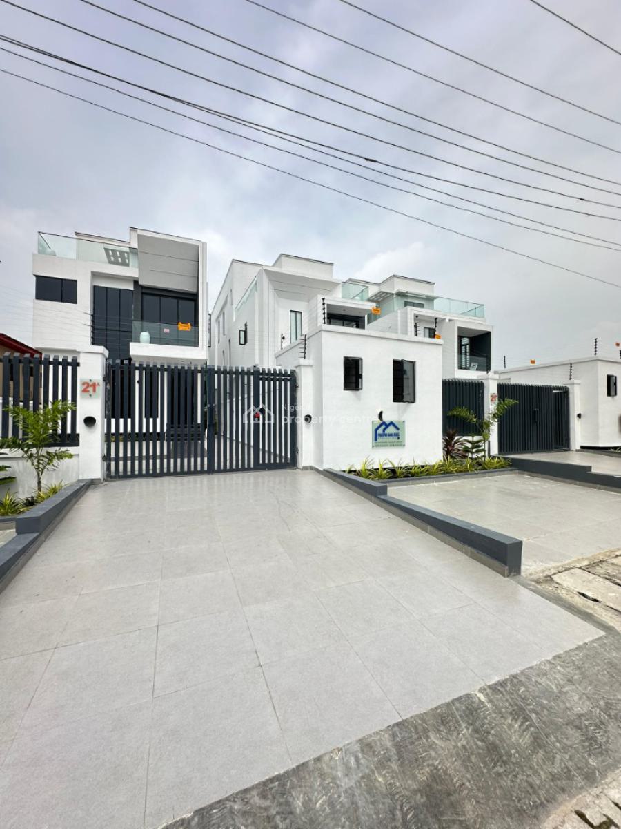Elegantly Built 5 Bedroom Fully Detached Home with Swimming Pool, Best to Buy, Lekki, Lagos, Detached Duplex for Sale