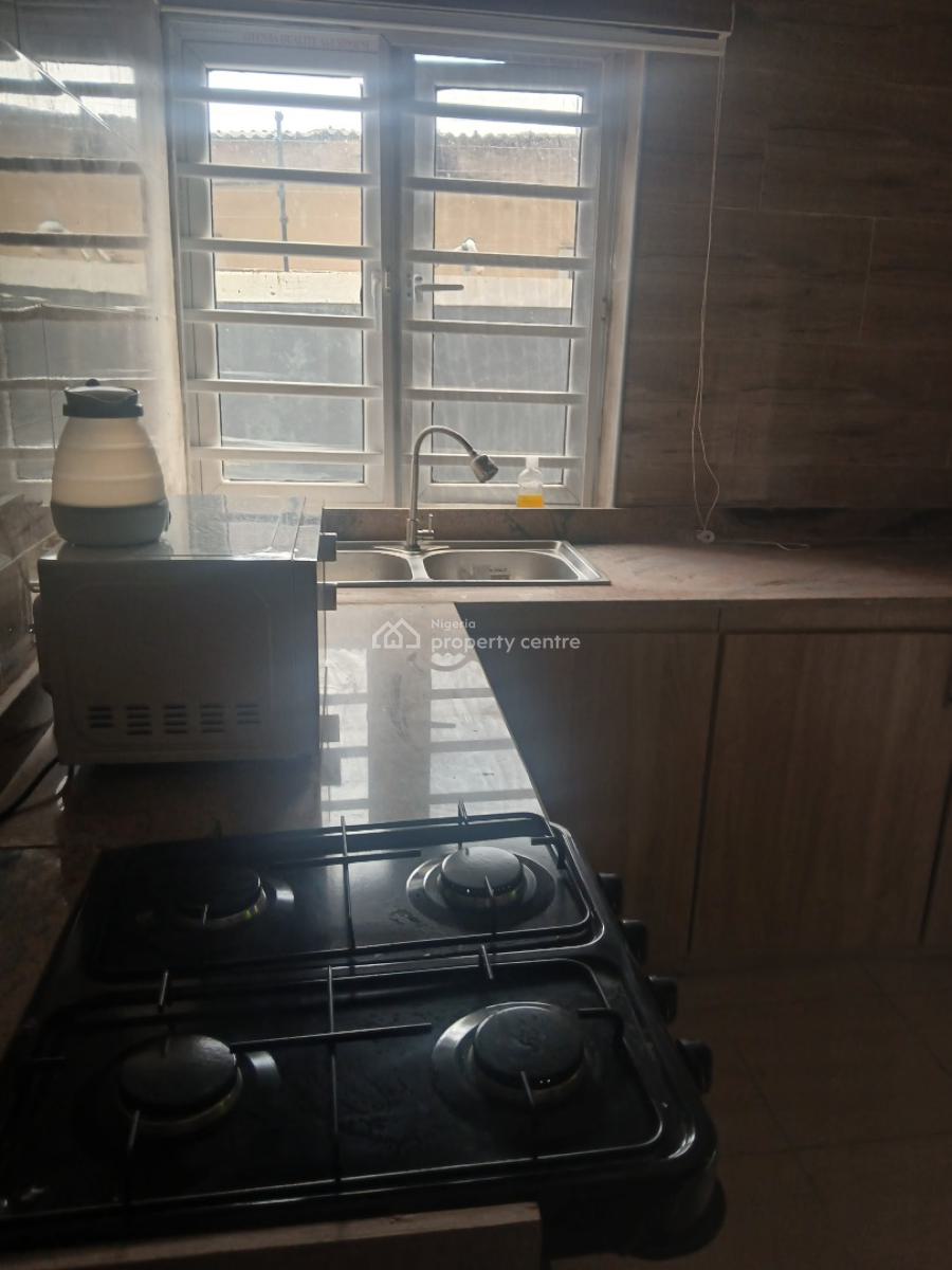 Affordable 2br Terrace, Behind Omole Phase2, Olowora, Magodo, Lagos, Terraced Duplex Short Let