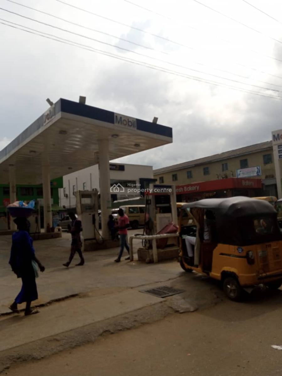 Mobil Filling Station with 6 Pumps, Bakery and a Story Building for, Igando, Alimosho, Lagos, Filling Station for Sale