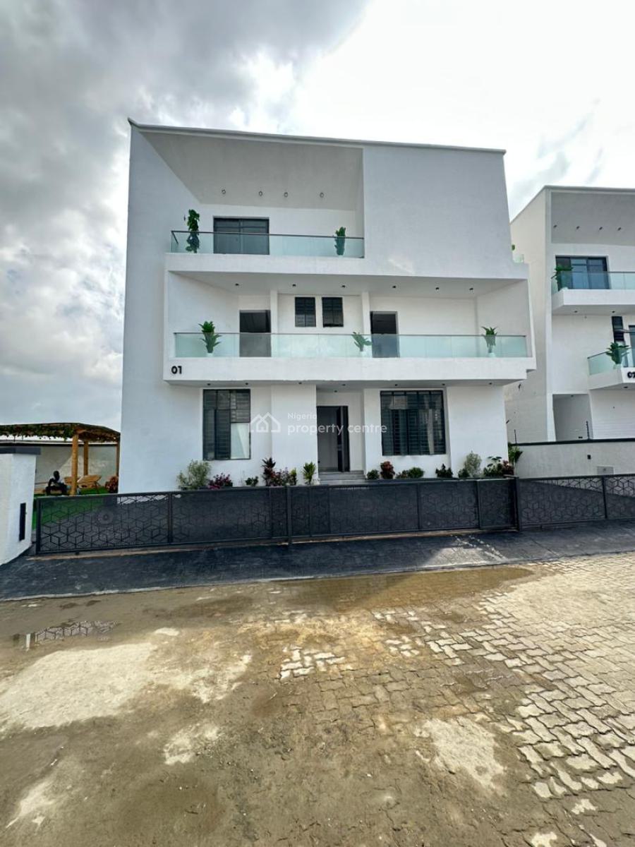 Aesthetic Luxury 5 Bedroom Detached Duplex with a Swimming Pool, Chevron Drive, Lekki, Lagos, Detached Duplex for Sale