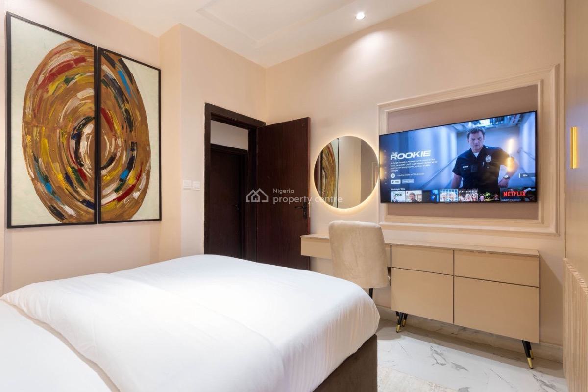 Luxury 3 Bedroom Apartment with City View Ikate, Vintage Estate, Lekki, Lagos, Flat / Apartment Short Let