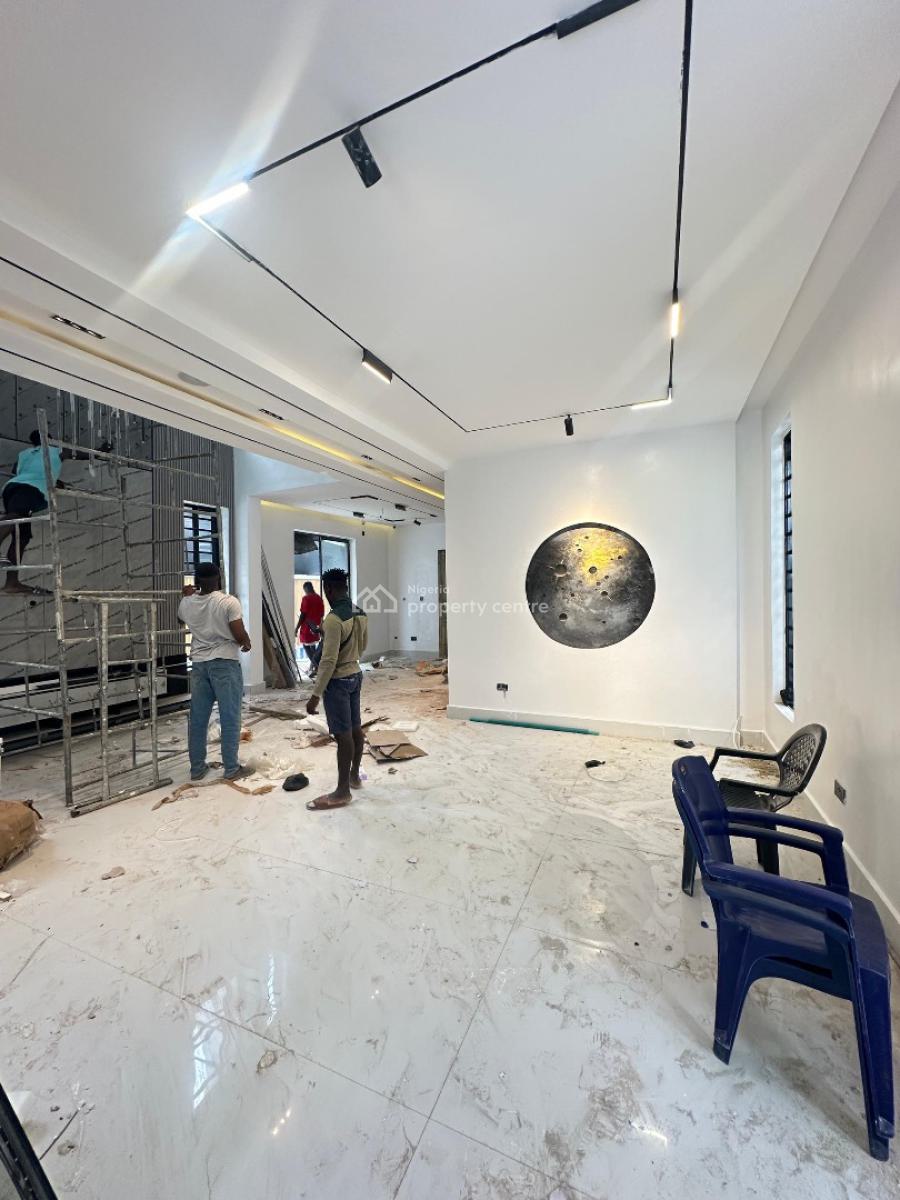 Spacious 5 Bedroom Detached with Bq, Rooftop, Pool and Cinema, Lekki Phase 1, Lekki, Lagos, Detached Duplex for Sale