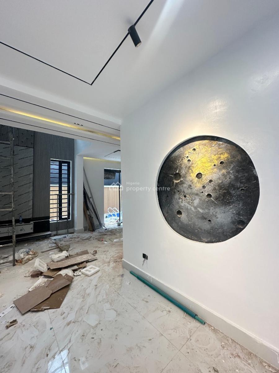 Spacious 5 Bedroom Detached with Bq, Rooftop, Pool and Cinema, Lekki Phase 1, Lekki, Lagos, Detached Duplex for Sale