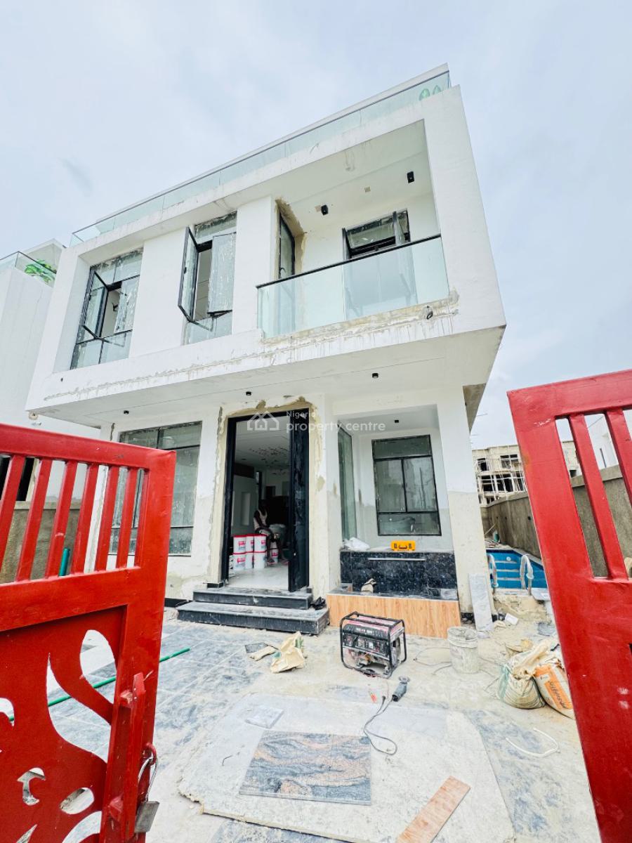 4bedroom Fully Detached Duplex with Bq Available 350m, Chevron, Lekki, Lagos, Detached Duplex for Sale