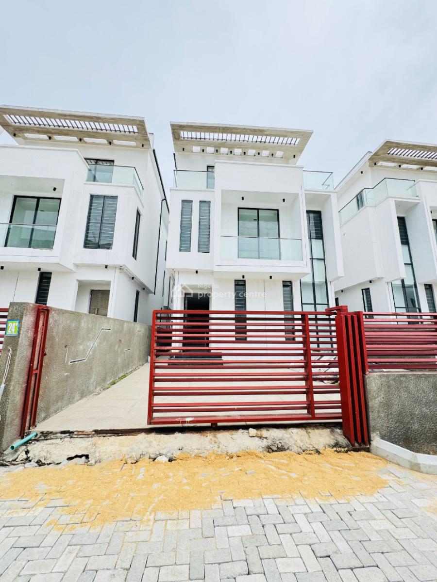Brand New Spacious 5 Bedroom Fully Detached Duplex Duplex, Chevron, Lekki, Lagos, Detached Duplex for Sale