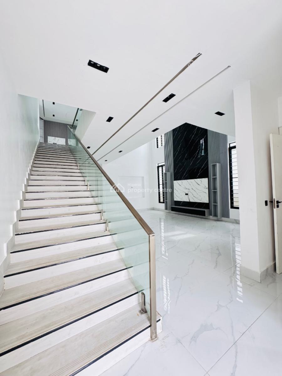 Brand New Spacious 5 Bedroom Fully Detached Duplex Duplex, Chevron, Lekki, Lagos, Detached Duplex for Sale