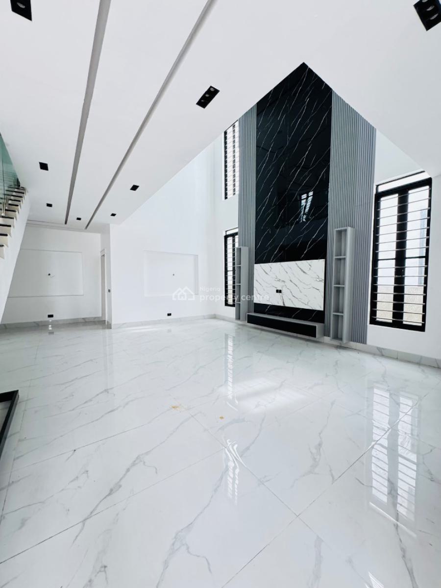 Brand New Spacious 5 Bedroom Fully Detached Duplex Duplex, Chevron, Lekki, Lagos, Detached Duplex for Sale
