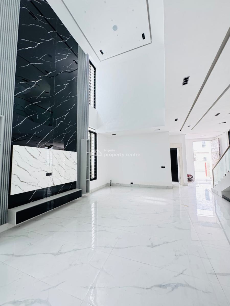 Brand New Spacious 5 Bedroom Fully Detached Duplex Duplex, Chevron, Lekki, Lagos, Detached Duplex for Sale