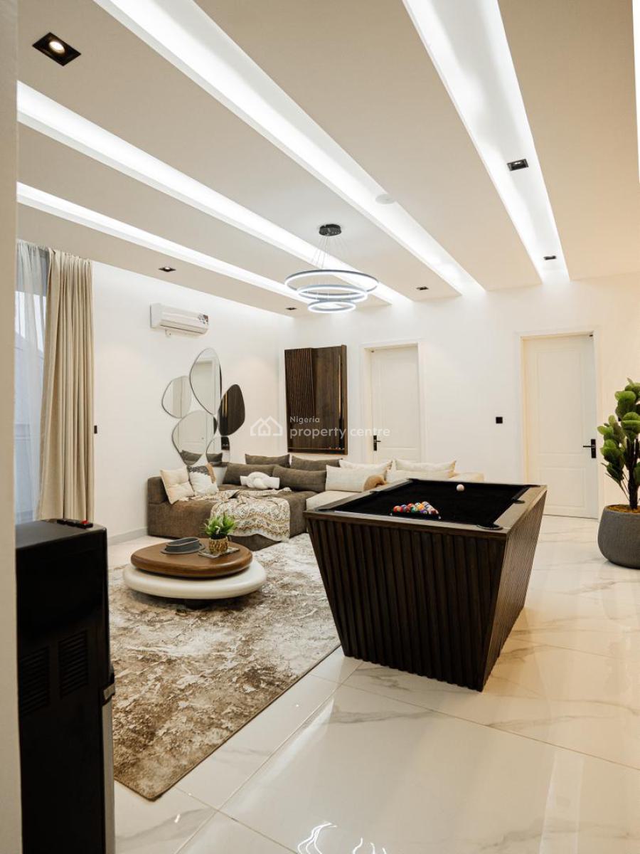 New Luxurious 5bedroom Self Compound with Private Pool, Cinema & Ps5, Off Admiralty Way, Lekki Phase 1, Lekki, Lagos, House Short Let