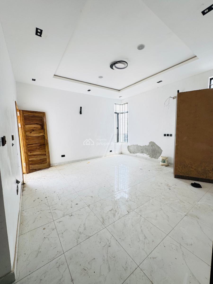 Brand New Spacious 4bedroom Semi Detached Duplex Available 400m, Chevron, Lekki, Lagos, Detached Duplex for Sale