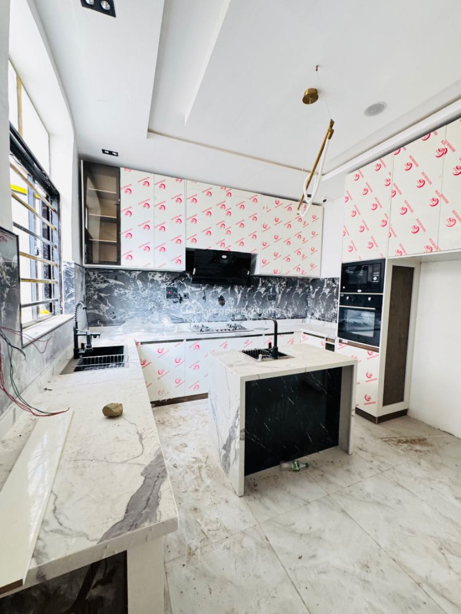 Brand New Spacious 4bedroom Semi Detached Duplex Available 400m, Chevron, Lekki, Lagos, Detached Duplex for Sale