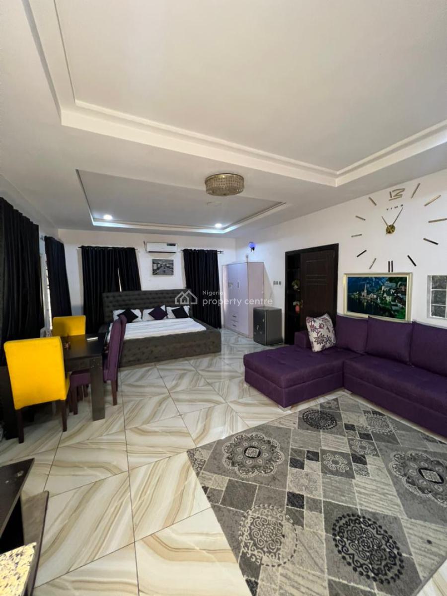 Furnished Studio Room, Chevron Alternative Route, Lekki, Lagos, Self Contain (single Rooms) Short Let