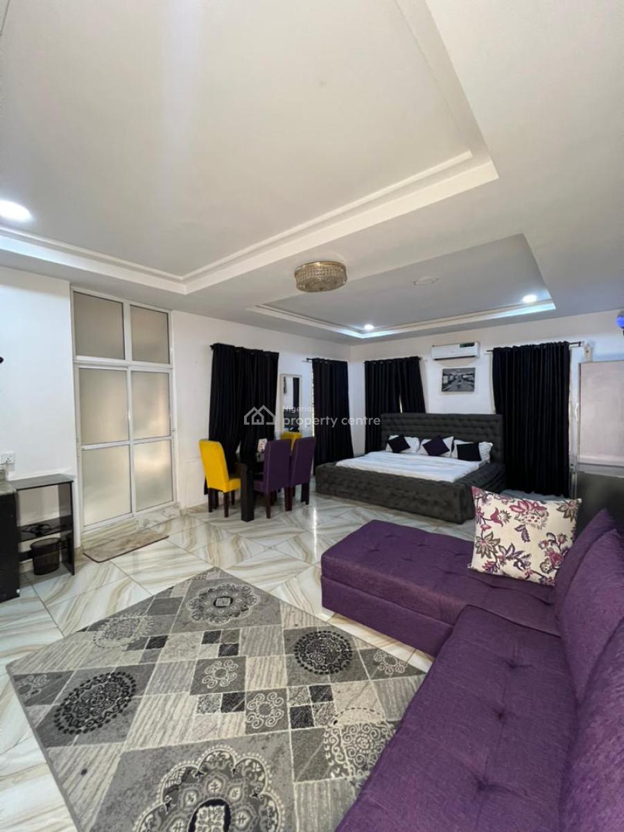 Furnished Studio Room, Chevron Alternative Route, Lekki, Lagos, Self Contain (single Rooms) Short Let