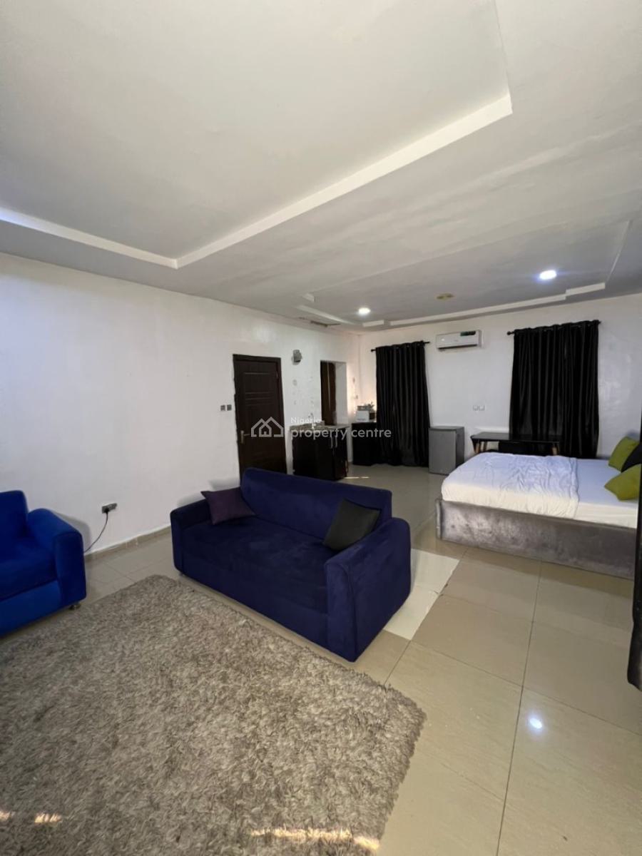 Furnished Studio Room, Chevron Alternative Route, Lekki, Lagos, Self Contain (single Rooms) Short Let