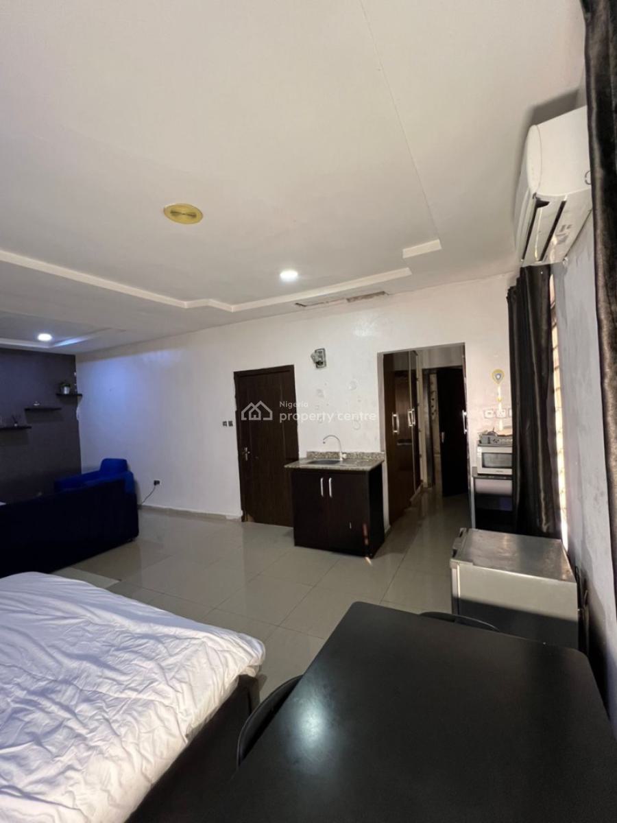 Furnished Studio Room, Chevron Alternative Route, Lekki, Lagos, Self Contain (single Rooms) Short Let