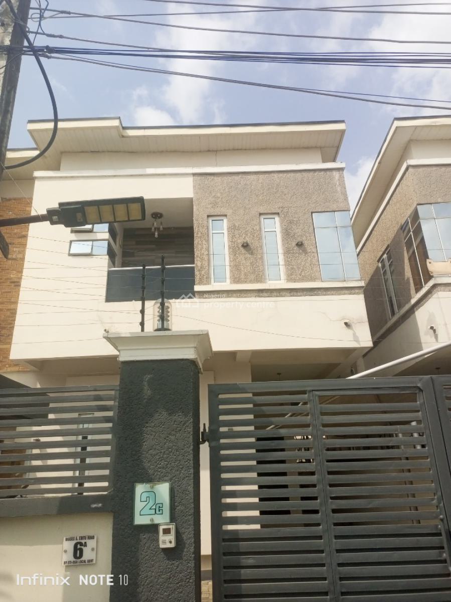 a Lovely Luxury 4 Bedroom Stand Alone Duplex with Bq and Security Post, By Spg Road, Ologolo, Lekki, Lagos, Detached Duplex for Rent