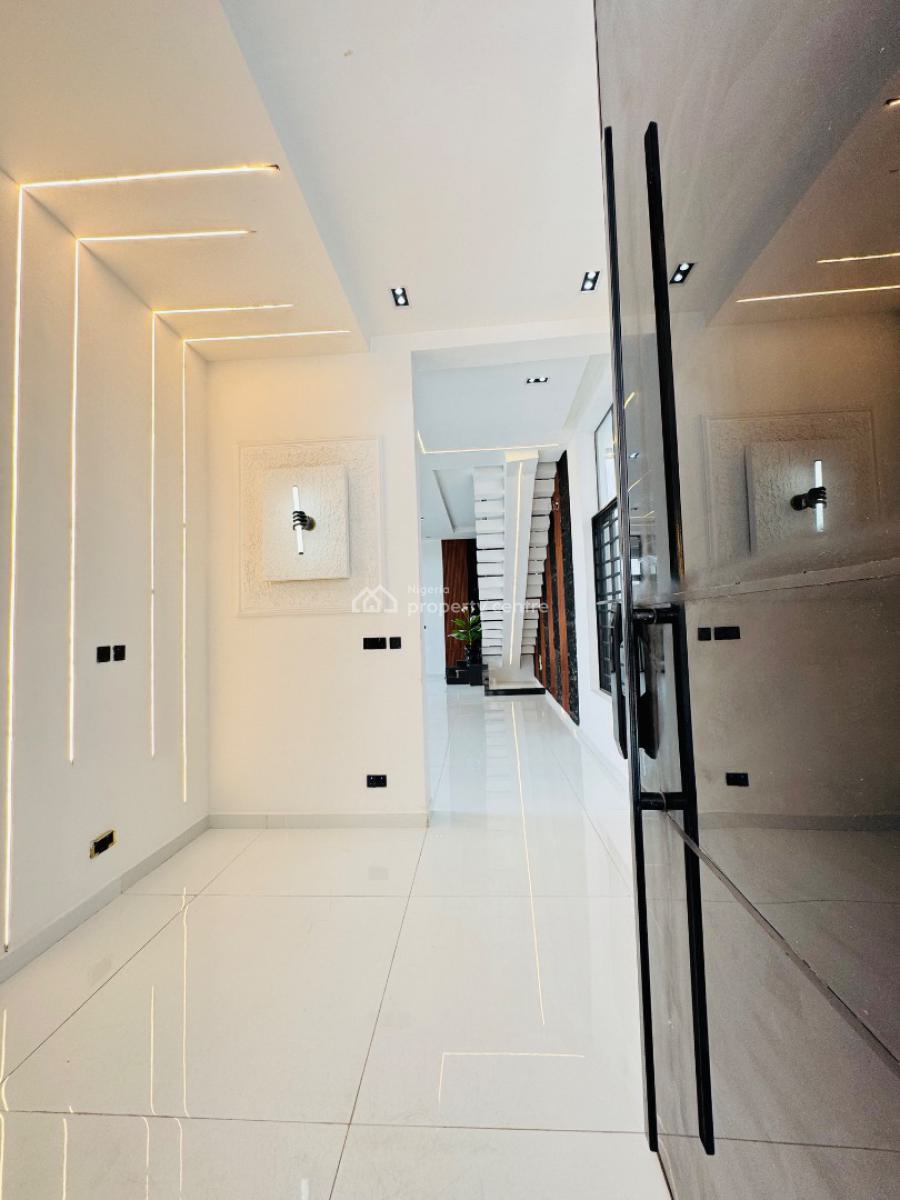 Contemporary 5 Bedroom Detached Duplex + Bq +pool, Chevron, Lekki, Lagos, Detached Duplex for Sale