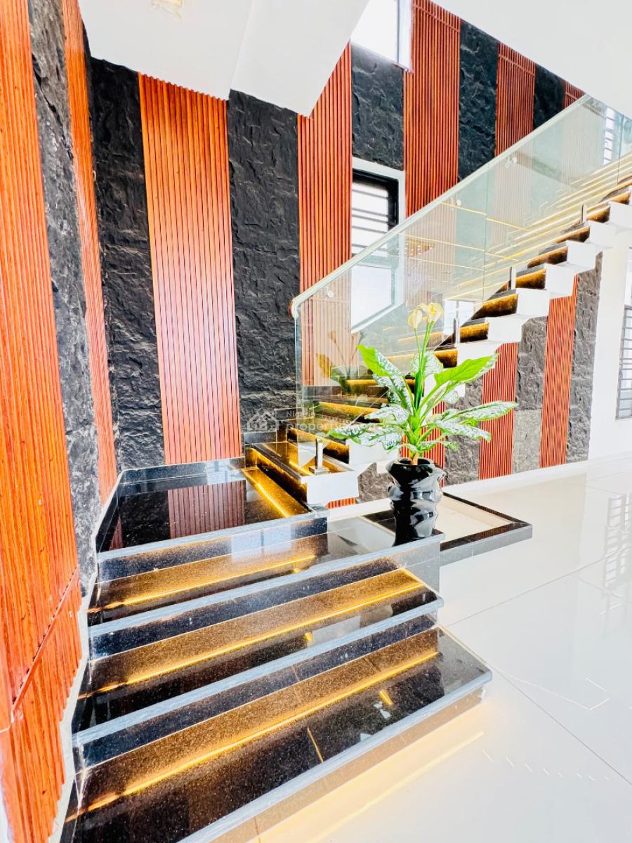 Contemporary 5 Bedroom Detached Duplex + Bq +pool, Chevron, Lekki, Lagos, Detached Duplex for Sale