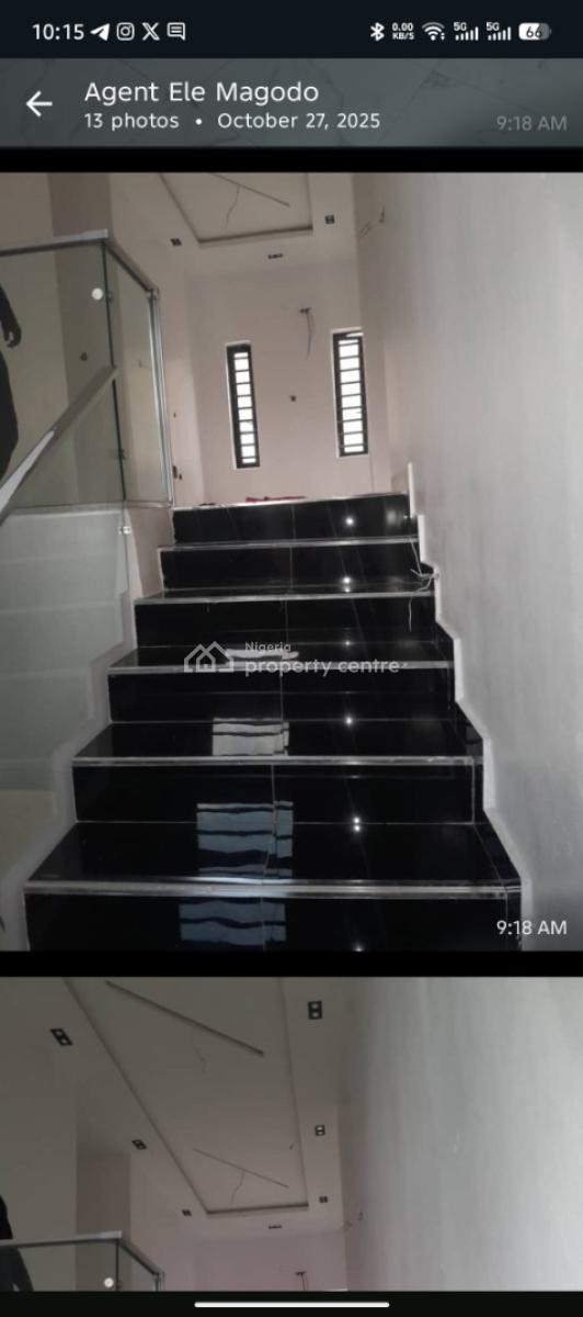 a Fully Detached 4 Bedroom Duplex with a Bq at Magod6, Kunle Ajagbe, Gra Phase 2, Magodo, Lagos, House for Sale