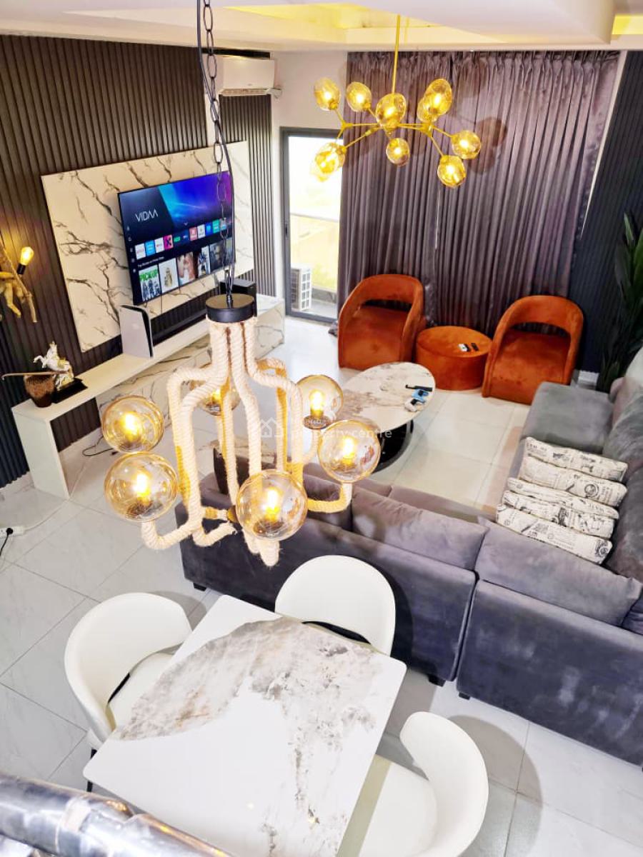 2 Bedrooms Maisonette, Osborne Phase 2, Osborne, Ikoyi, Lagos, Flat / Apartment Short Let