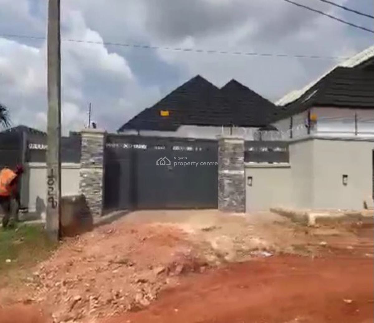 Luxury 4 Bedrooms Bungalow on 80ft By 100ft Land, Omogiate Street Off, Benin, Oredo, Edo, House for Sale