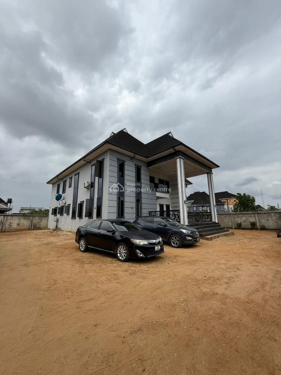 5 Bedroom Duplex with 3 Bedroom Duplex Bq, Alahaji Estate, Port Harcourt, Rivers, Detached Duplex for Sale