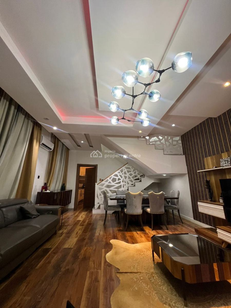 4 Bedroom Terrace Duplexes with Bq, Katampe (main), Katampe, Abuja, Terraced Duplex for Rent