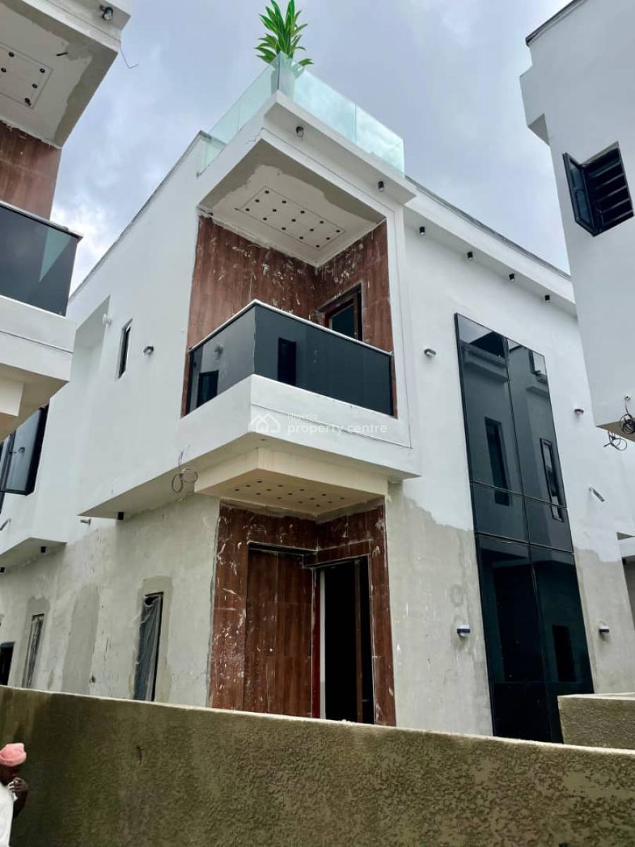 Newly Built 4 Bedroom Fully Detached Duplex, Igboefon, Lekki, Lagos, Detached Duplex for Sale