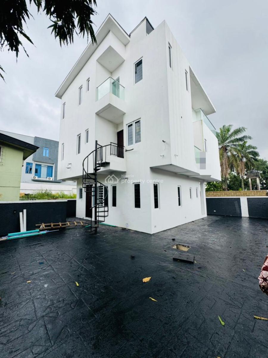 Newly Built 4 Bedroom Duplex with a Bq in a Secured Estate, Adeniyi Jones, Ikeja, Lagos, Detached Duplex for Sale