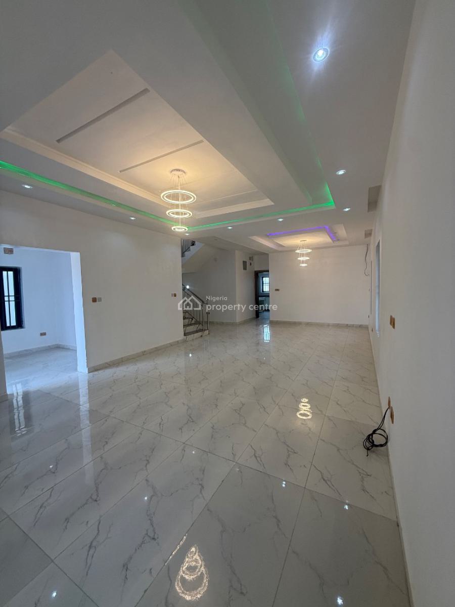 Newly Built N Spacious 4 Bedroom Duplex with 2 Living Rooms and a Room, Guzape, Guzape District, Abuja, Detached Duplex for Sale