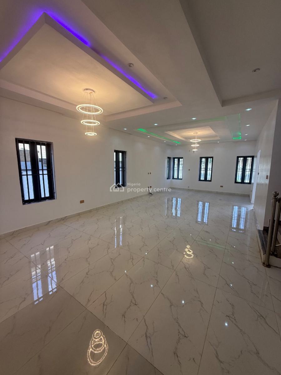 Newly Built N Spacious 4 Bedroom Duplex with 2 Living Rooms and a Room, Guzape, Guzape District, Abuja, Detached Duplex for Sale