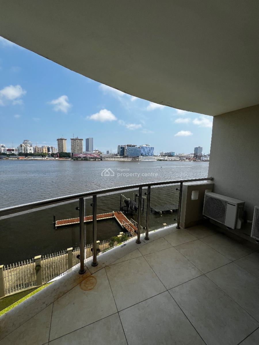 Luxurious Waterfront 3 Bedroom Apartments with Bq, Off Awolowo Road, Ikoyi, Lagos, Flat / Apartment for Rent