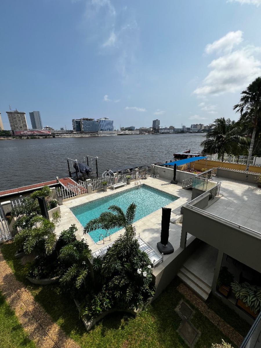 Luxurious Waterfront 3 Bedroom Apartments with Bq, Off Awolowo Road, Ikoyi, Lagos, Flat / Apartment for Rent