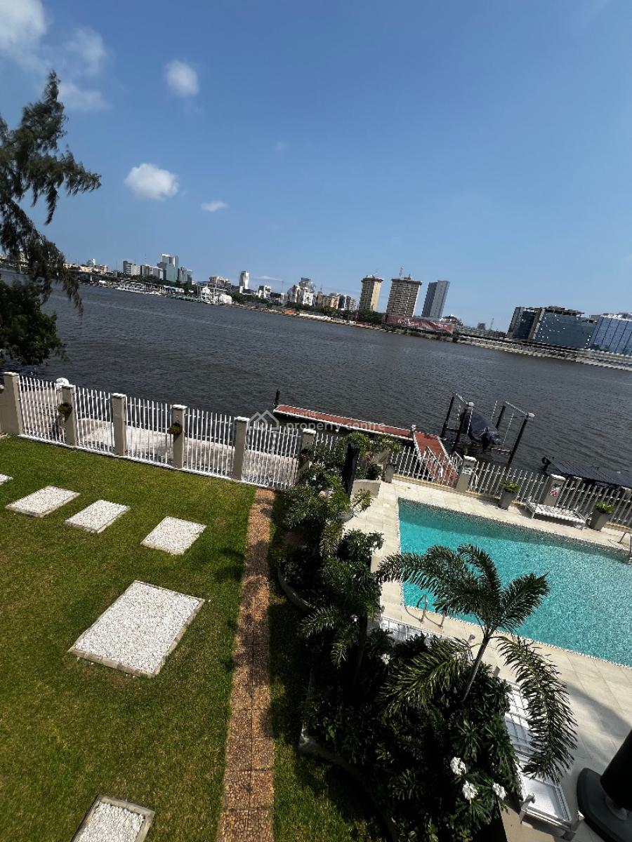 Luxurious Waterfront 3 Bedroom Apartments with Bq, Off Awolowo Road, Ikoyi, Lagos, Flat / Apartment for Rent