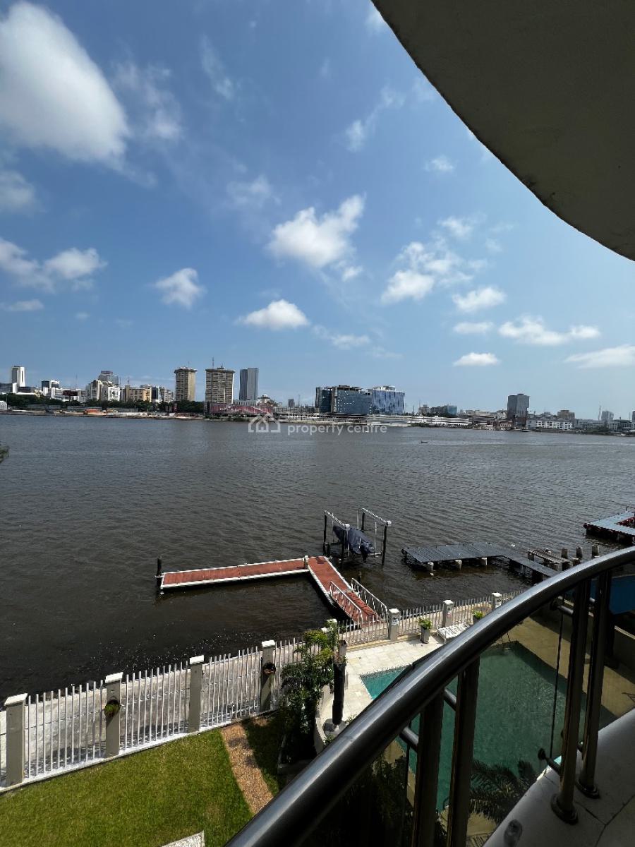 Luxurious Waterfront 3 Bedroom Apartments with Bq, Off Awolowo Road, Ikoyi, Lagos, Flat / Apartment for Rent