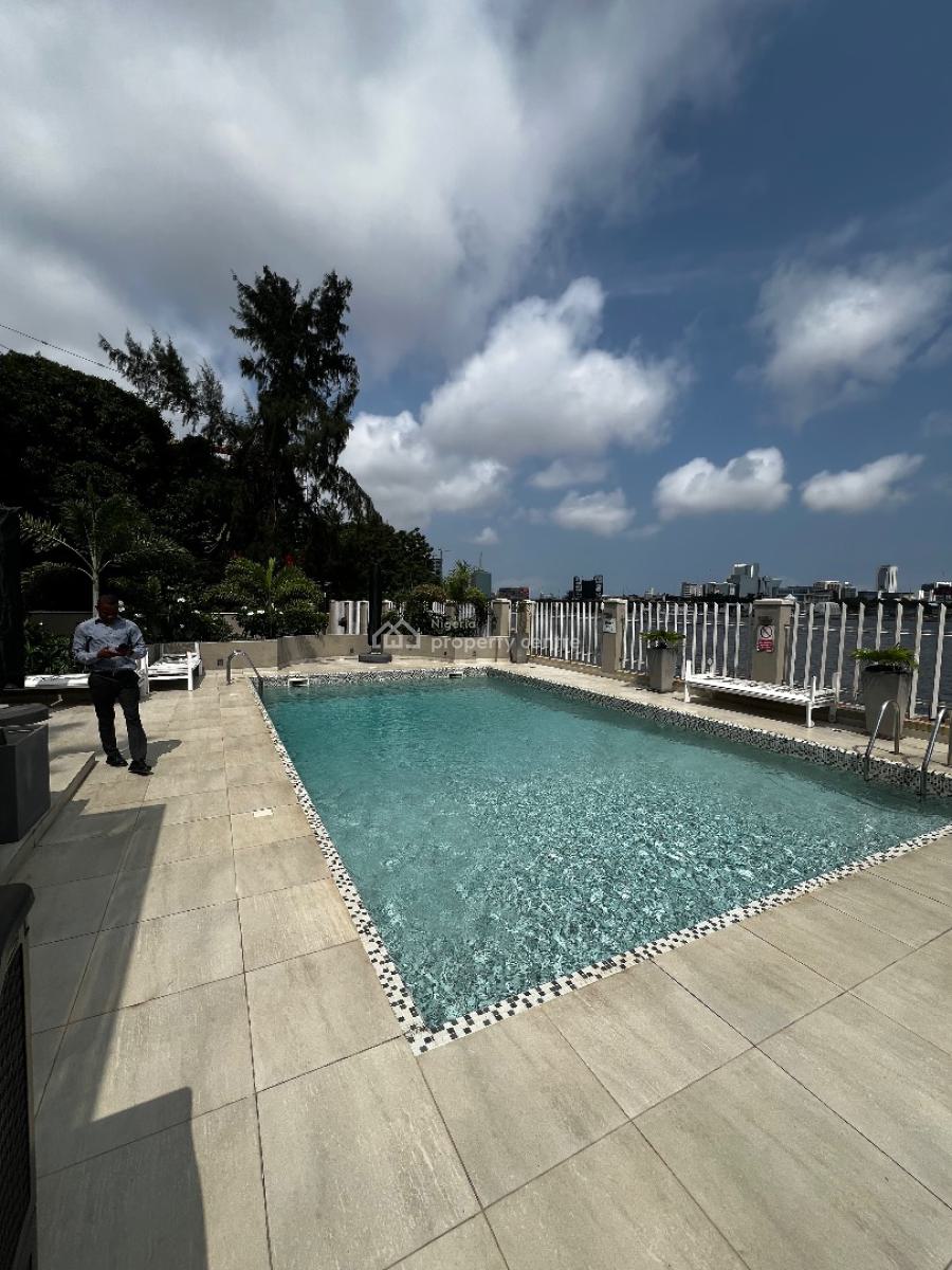 Luxurious Waterfront 3 Bedroom Apartments with Bq, Off Awolowo Road, Ikoyi, Lagos, Flat / Apartment for Rent