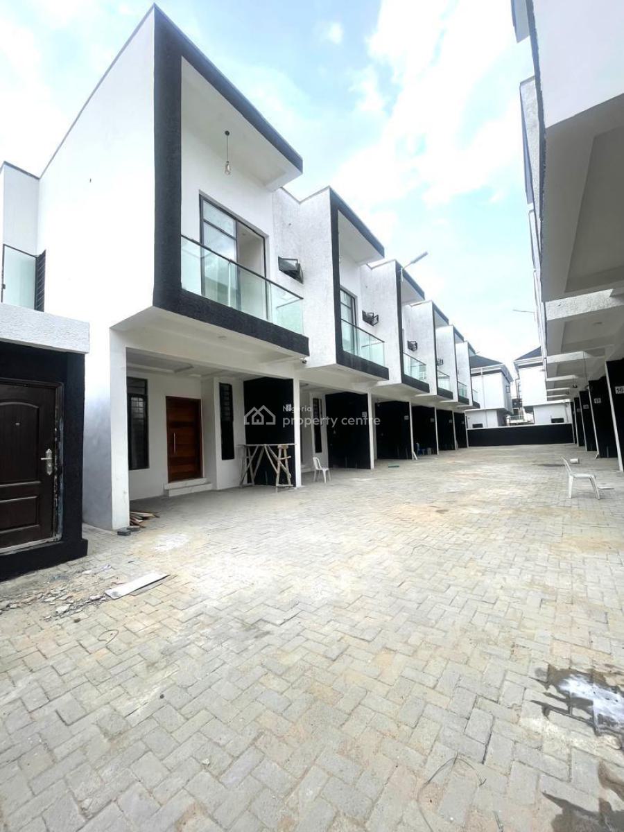 Newly Built Tastefully Finished 3 Bedroom Terrace Duplex, Ikota, Lekki, Lagos, Terraced Duplex for Sale
