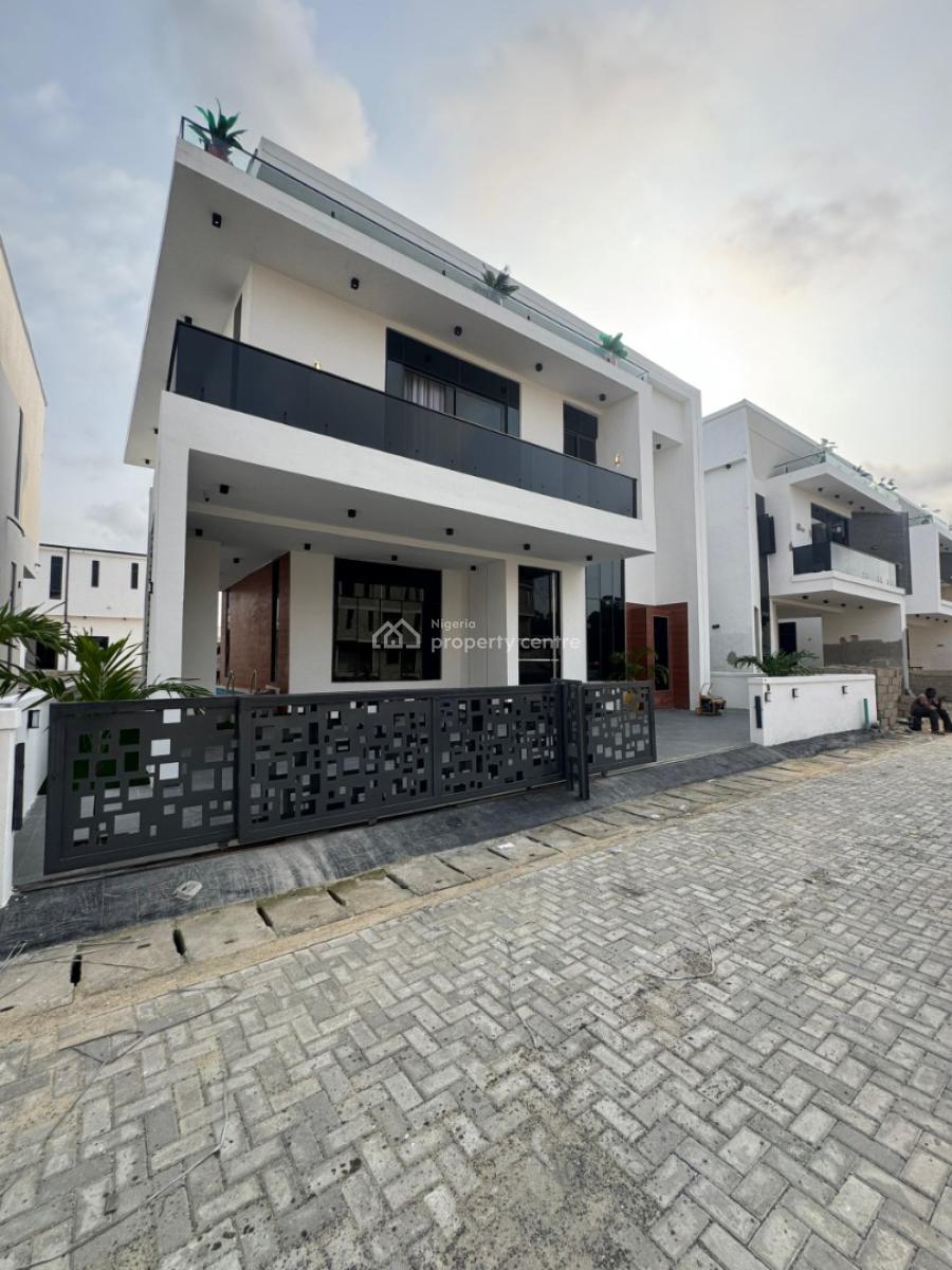 5 Bedroom Detached Duplex with Swimming Pool, Cinema, & Bq, Lekki, Lagos, Detached Duplex for Sale