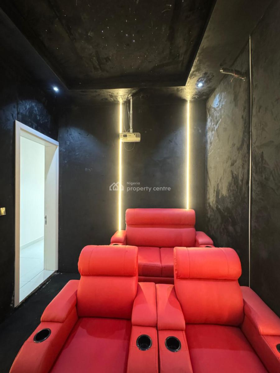 5 Bedroom Detached Duplex with Swimming Pool, Cinema, & Bq, Lekki, Lagos, Detached Duplex for Sale