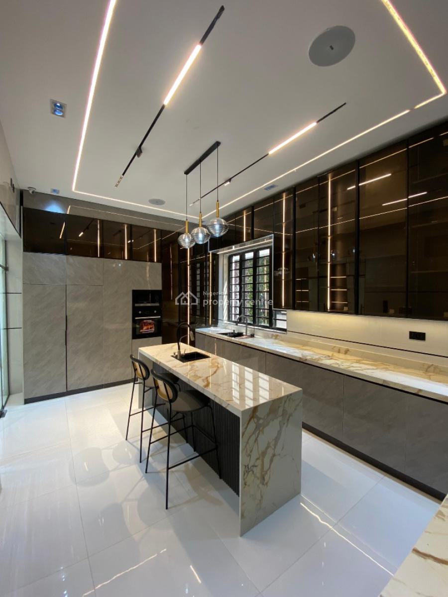 5 Bedroom Contemporary Smart Home with 1 Room Bq, Chevron Toll Gate, Lekki, Lagos, Detached Duplex for Sale